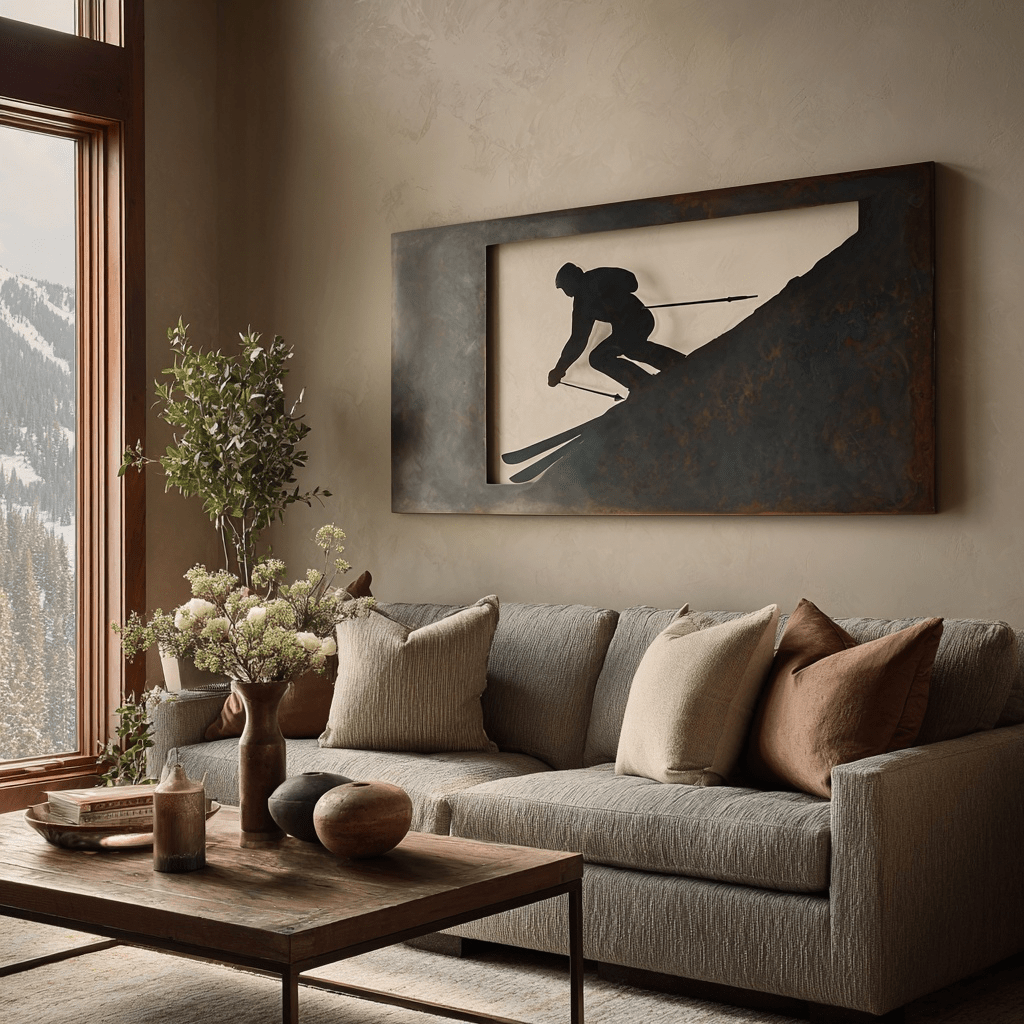 The Dropline - Metal Wall Art - Anthem Classic