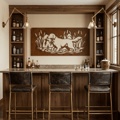 The Duck Dog - Metal Wall Art - Oxide - Anthem Classic
