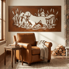 The Duck Dog - Metal Wall Art - Oxide - Anthem Classic