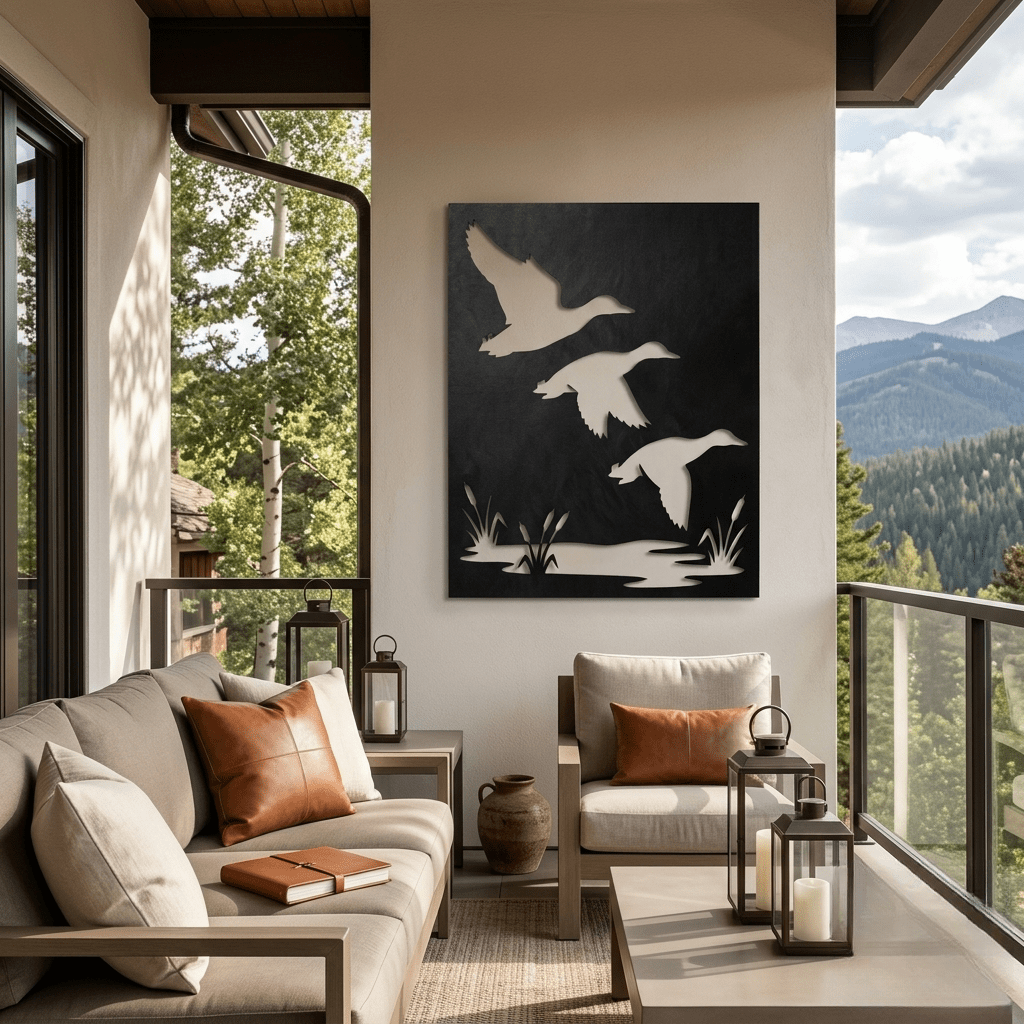The Duck Hunter - Metal Wall Art - Forge - Anthem Classic