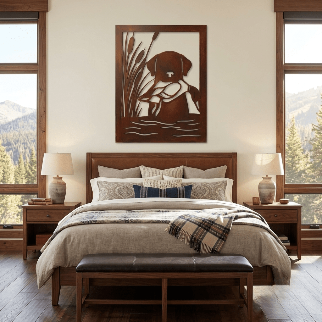 The Duck Retriever - Metal Wall Art - Oxide - Anthem Classic