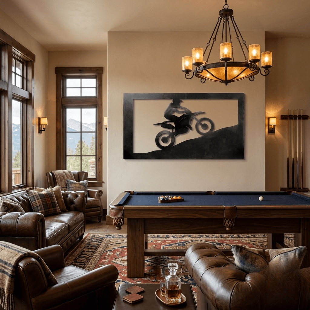The Dustline Rider - Metal Wall Art - Forge - Anthem Classic