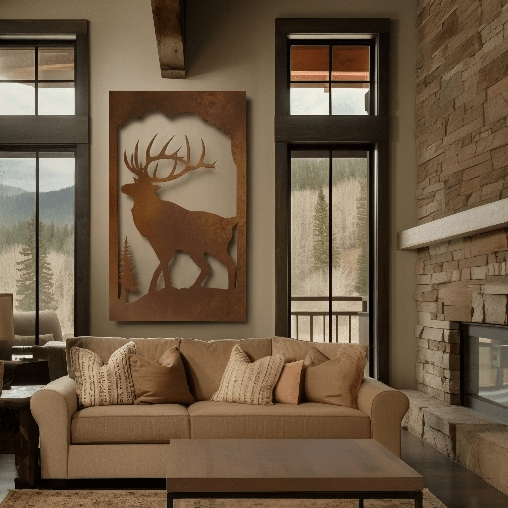 The Elk - Metal Wall Art - Anthem Classic