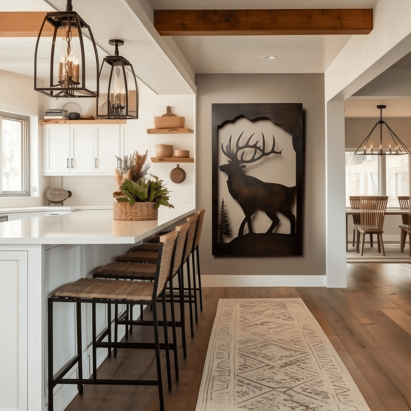 The Elk - Metal Wall Art - Anthem Classic