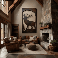 The Elk - Metal Wall Art - Anthem Classic