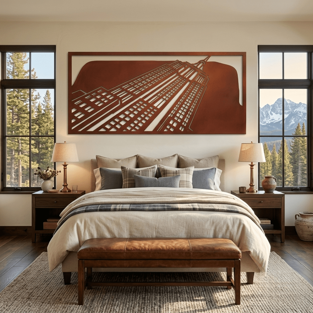 The Empire State Building - Metal Wall Art - Oxide - Anthem Classic