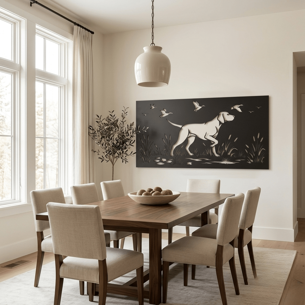 The English Pointer - Metal Wall Art - Forge - Anthem Classic