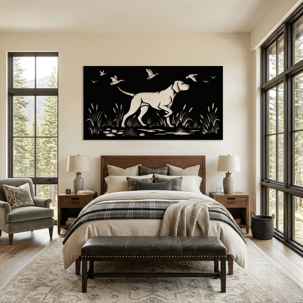 The English Pointer - Metal Wall Art - Forge - Anthem Classic