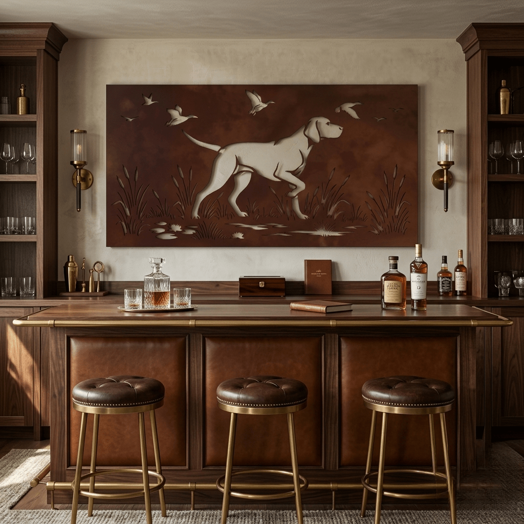 The English Pointer - Metal Wall Art - Oxide - Anthem Classic