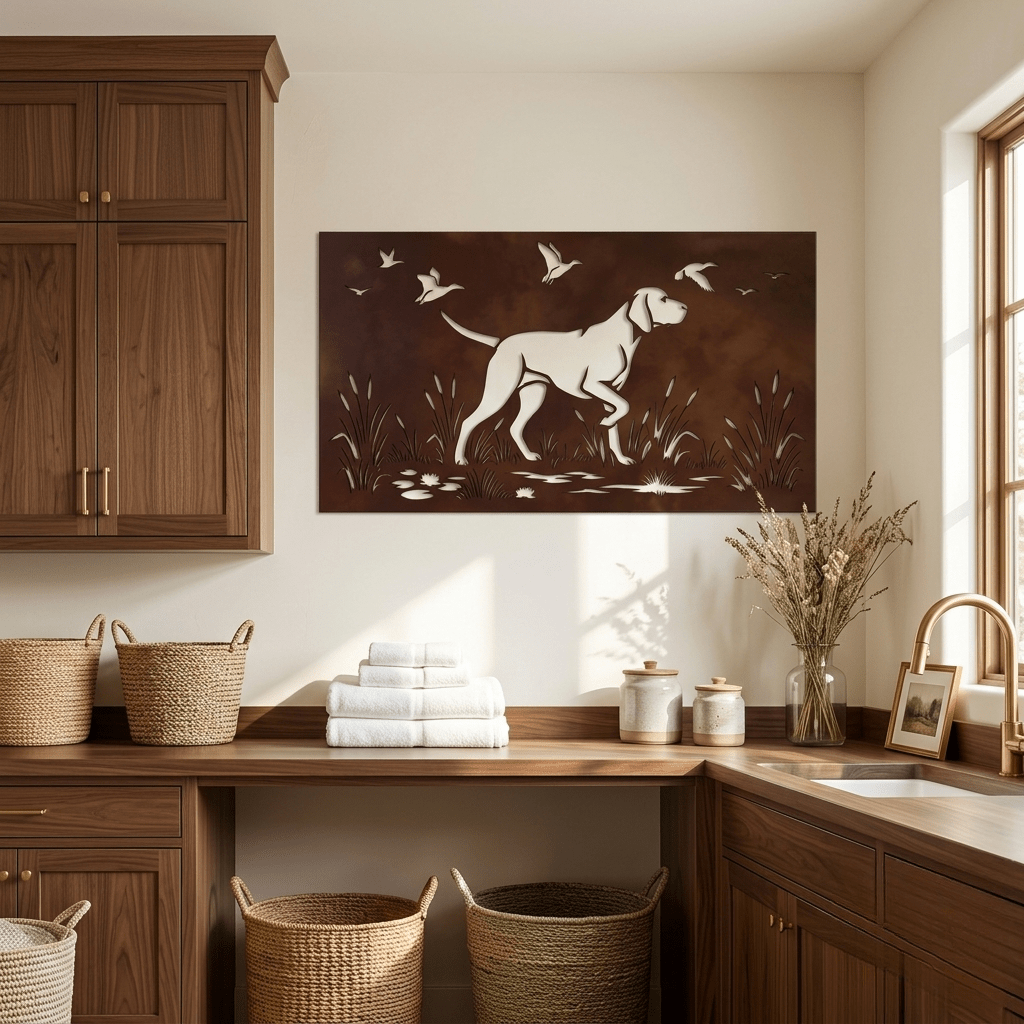 The English Pointer - Metal Wall Art - Oxide - Anthem Classic