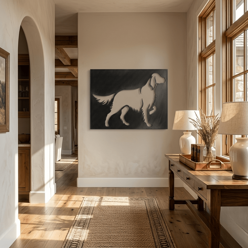 The English Setter - Metal Wall Art - Forge - Anthem Classic
