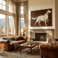 The English Setter - Metal Wall Art - Oxide - Anthem Classic