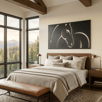 The Equine - Metal Wall Art - Forge
