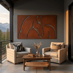 The Equine - Metal Wall Art - Oxide - Anthem Classic