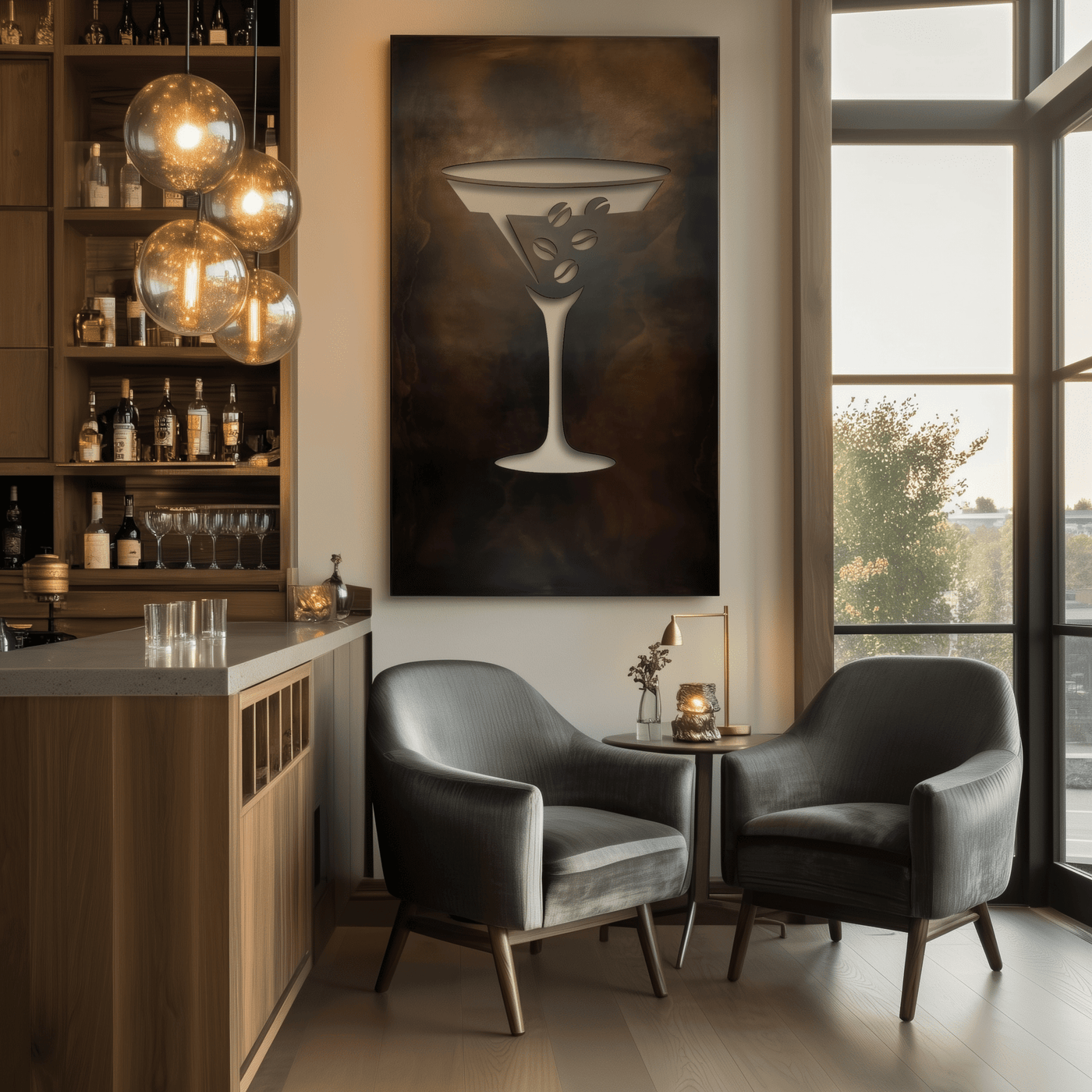 The Espresso Martini - Metal Wall Art - Anthem Classic