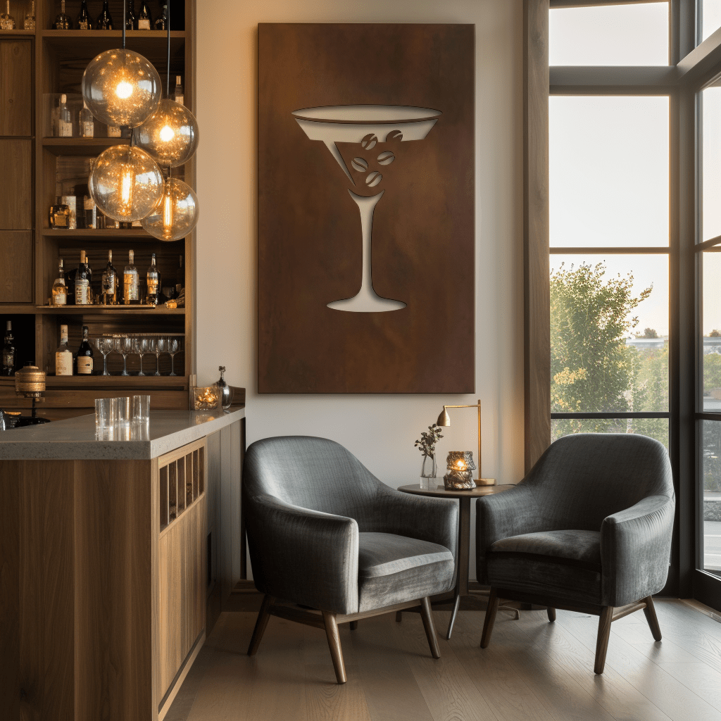 The Espresso Martini - Metal Wall Art - Anthem Classic