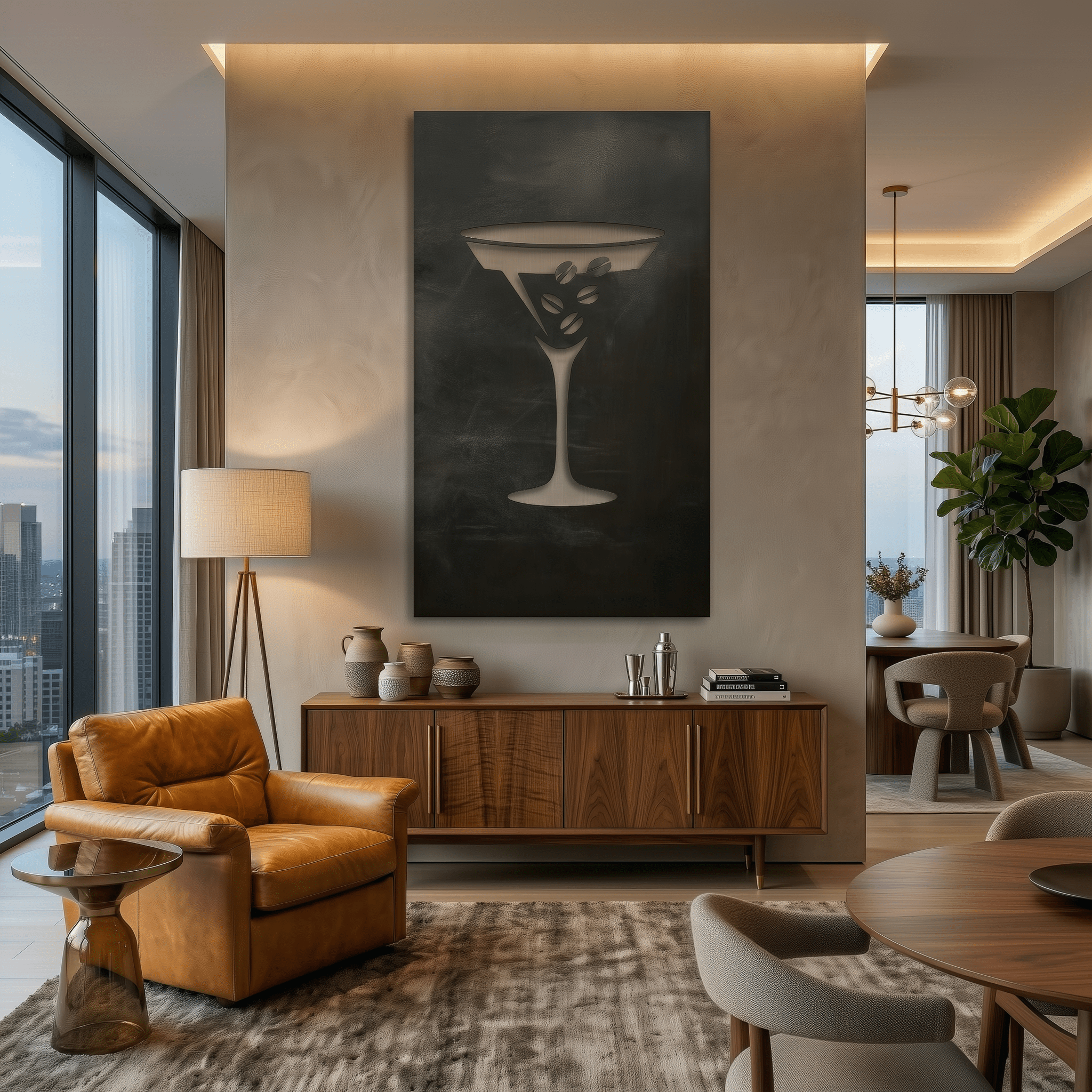 The Espresso Martini - Metal Wall Art - Anthem Classic