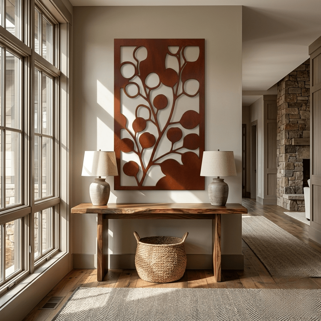 The Eucalyptus - Metal Wall Art - Oxide - Anthem Classic
