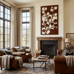 The Eucalyptus - Metal Wall Art - Oxide - Anthem Classic
