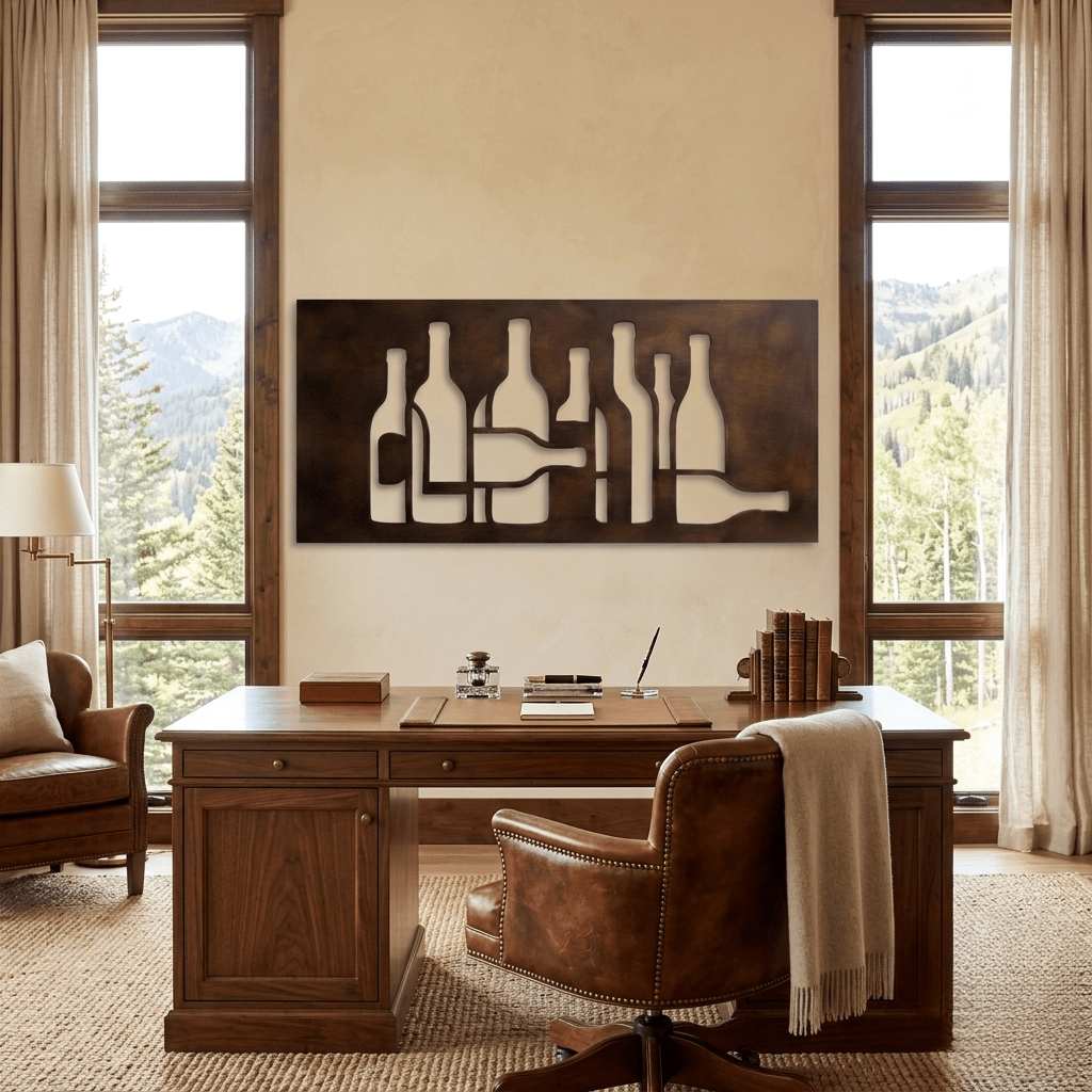 The Evening Reserve - Metal Wall Art - Umber - Anthem Classic