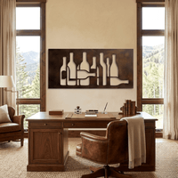 The Evening Reserve - Metal Wall Art - Umber