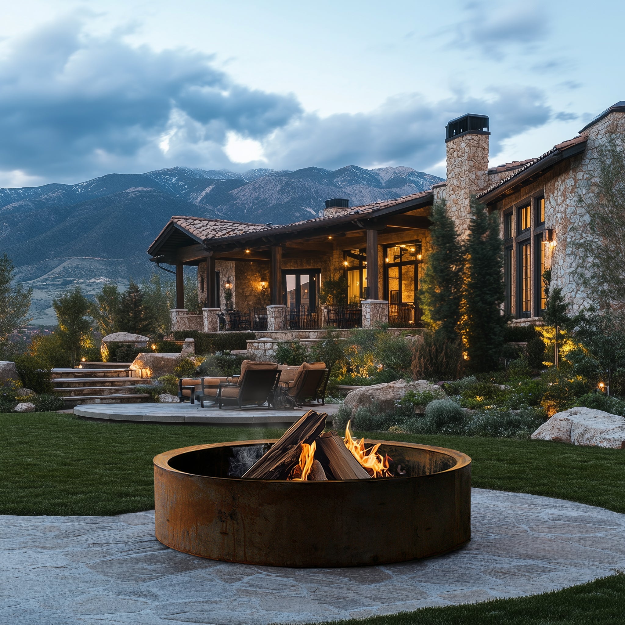 The Everett Firepit - Anthem Classic