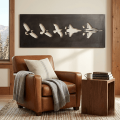 The Evolution of Flight - Metal Wall Art - Forge - Anthem Classic