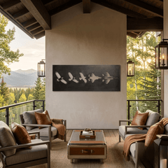 The Evolution of Flight - Metal Wall Art - Forge - Anthem Classic