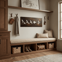 The Evolution of Flight - Metal Wall Art - Umber