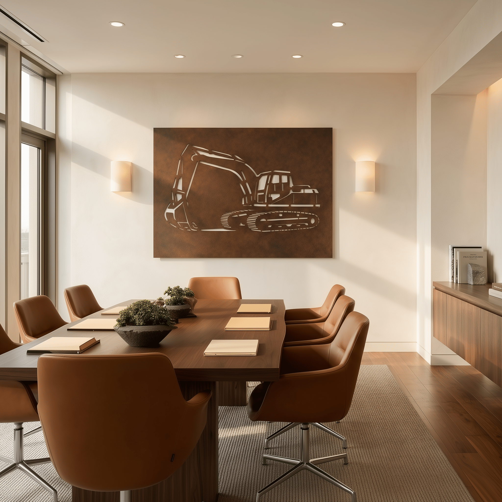 The Excavator - Metal Wall Art - Anthem Classic