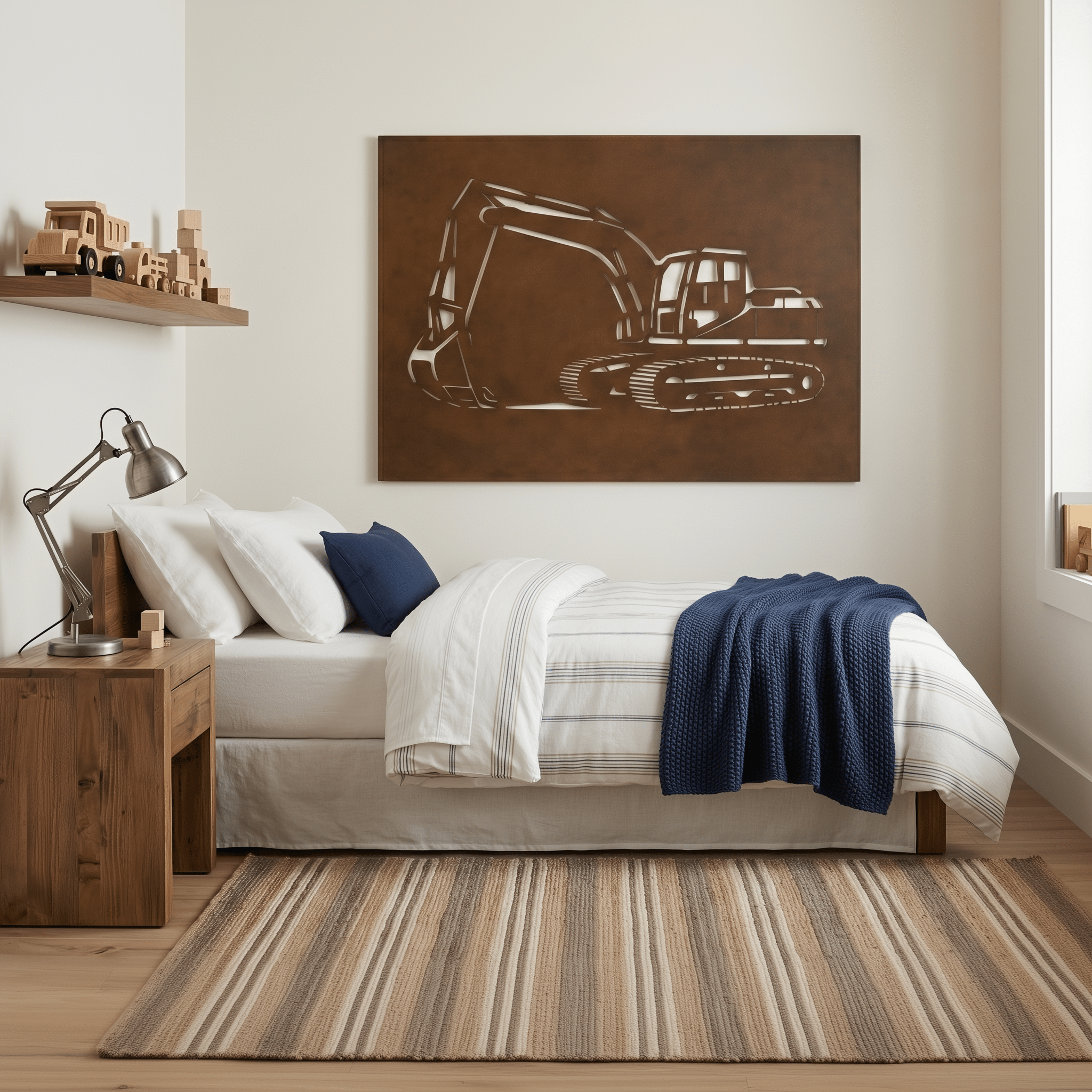 The Excavator - Metal Wall Art - Anthem Classic