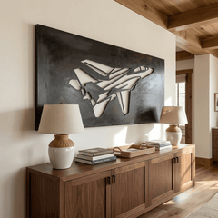 The F - 14 Tomcat - Metal Wall Art - Forge - Anthem Classic