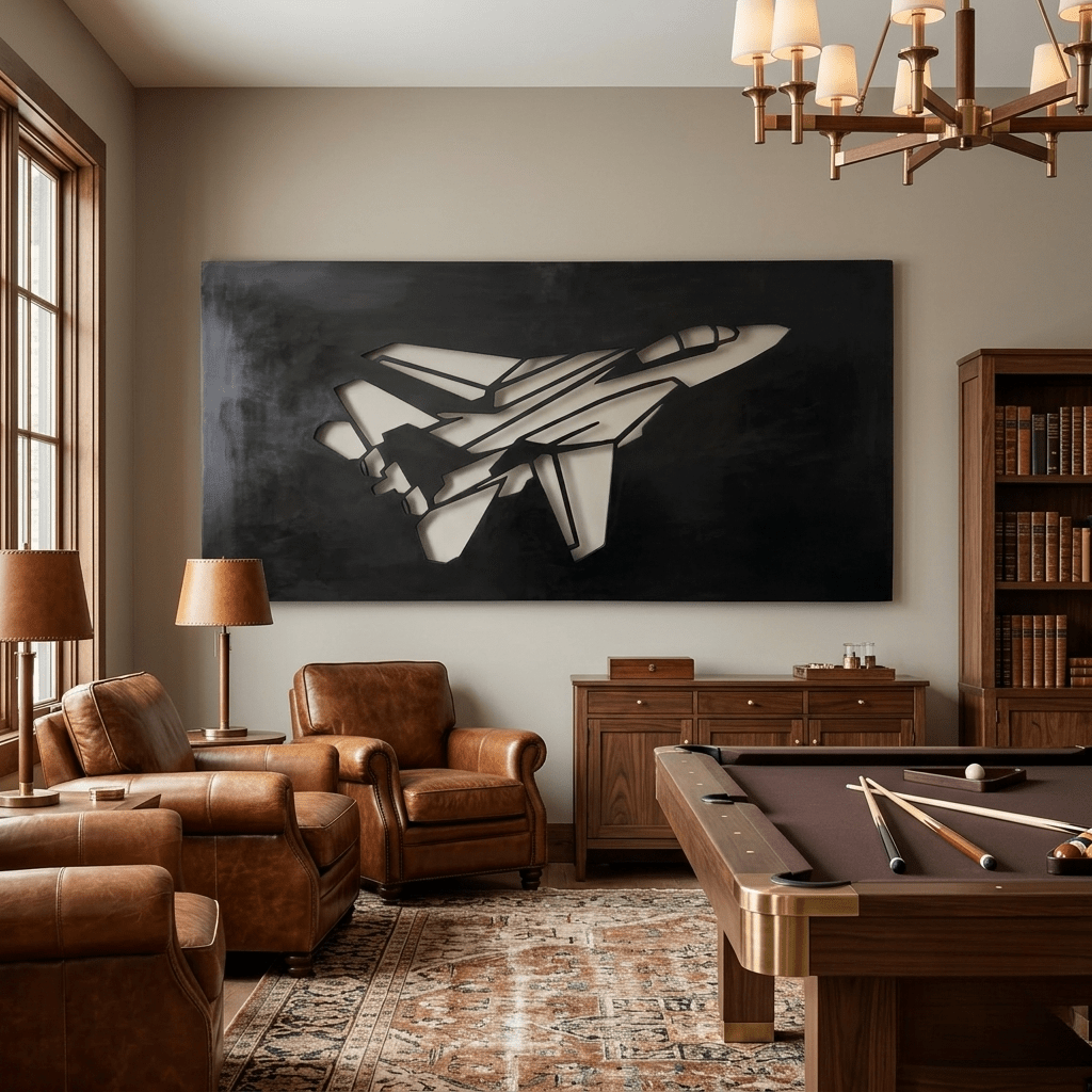 The F - 14 Tomcat - Metal Wall Art - Forge - Anthem Classic