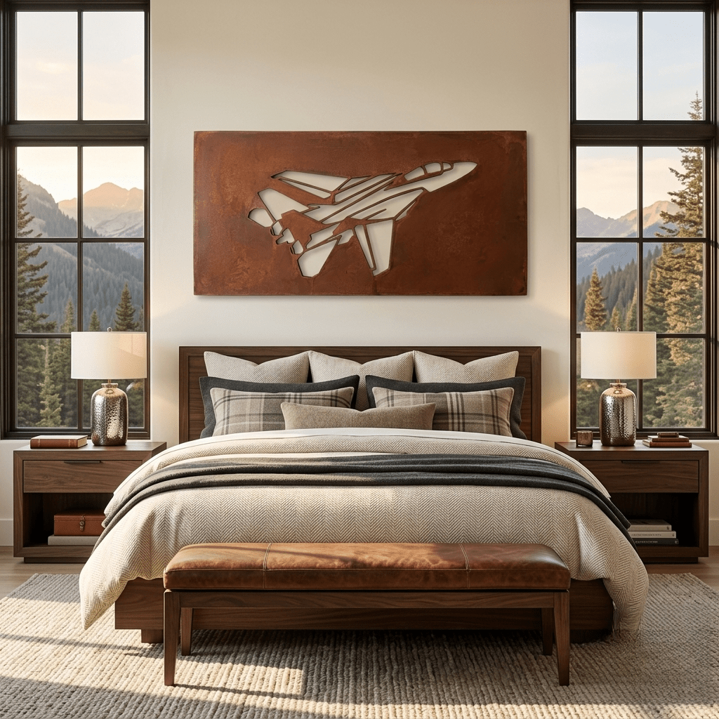 The F - 14 Tomcat - Metal Wall Art - Oxide - Anthem Classic