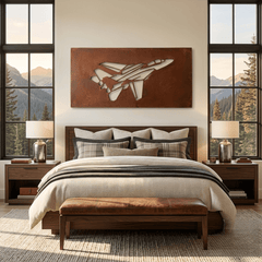 The F - 14 Tomcat - Metal Wall Art - Oxide - Anthem Classic