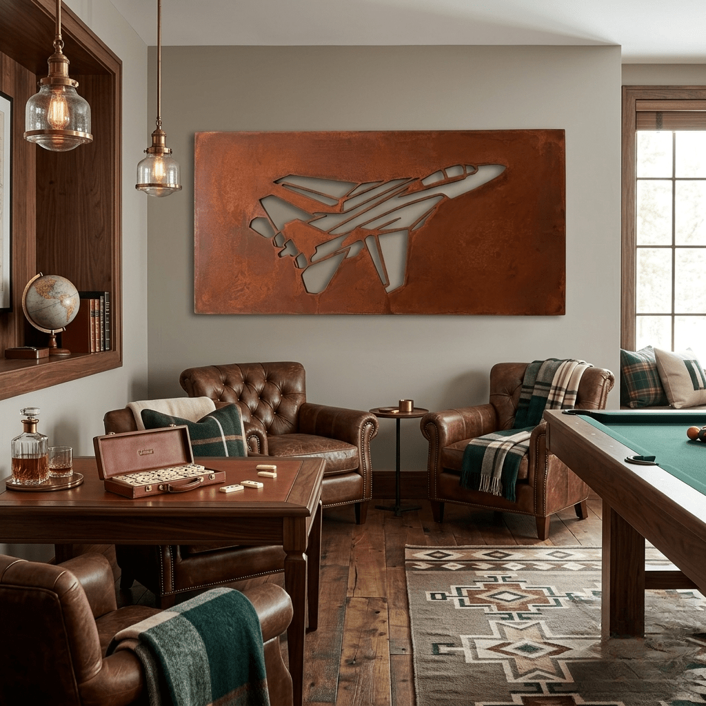 The F - 14 Tomcat - Metal Wall Art - Oxide - Anthem Classic
