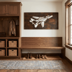 The F - 14 Tomcat - Metal Wall Art - Umber - Anthem Classic