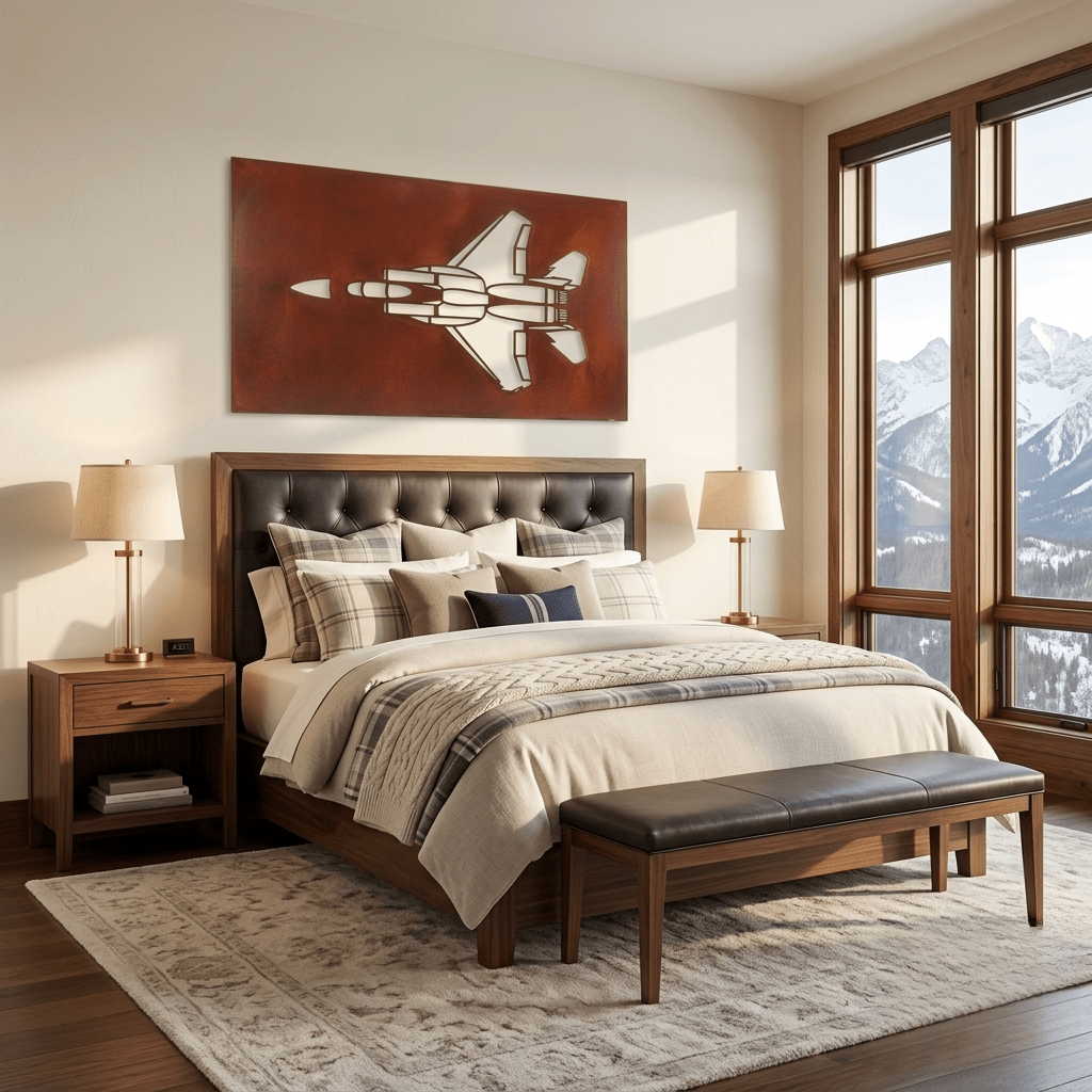 The F22 Raptor - Metal Wall Art - Oxide - Anthem Classic