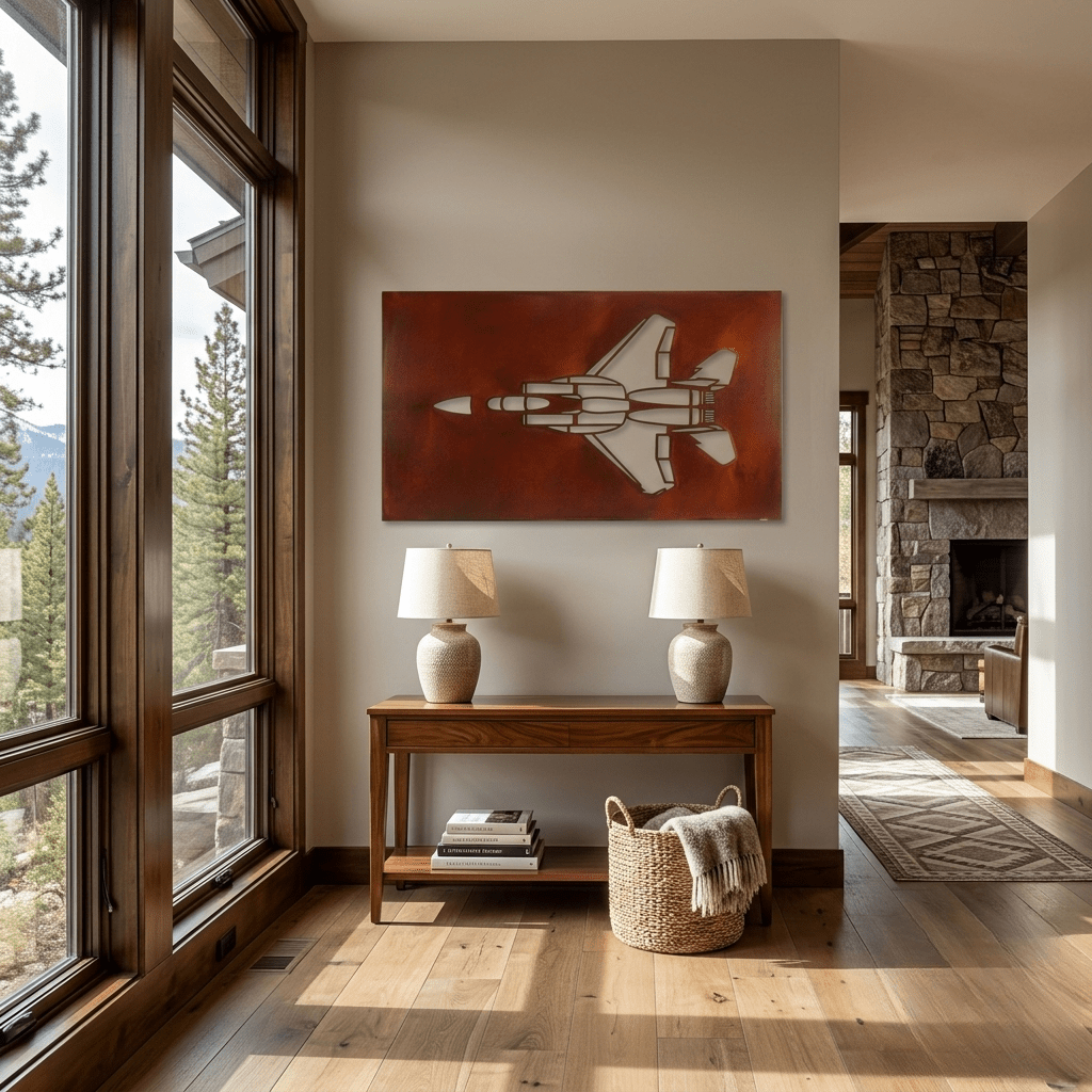 The F22 Raptor - Metal Wall Art - Oxide - Anthem Classic