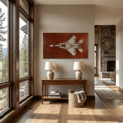 The F22 Raptor - Metal Wall Art - Oxide - Anthem Classic