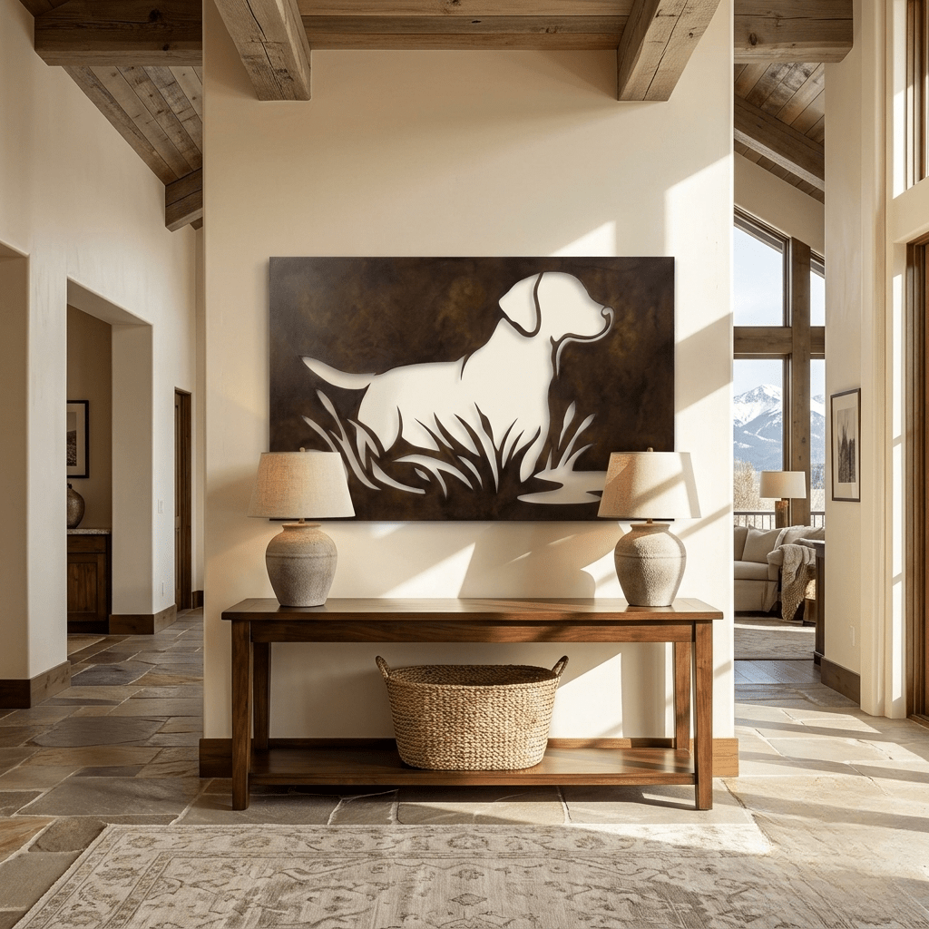 The Fetch - Metal Wall Art - Umber - Anthem Classic