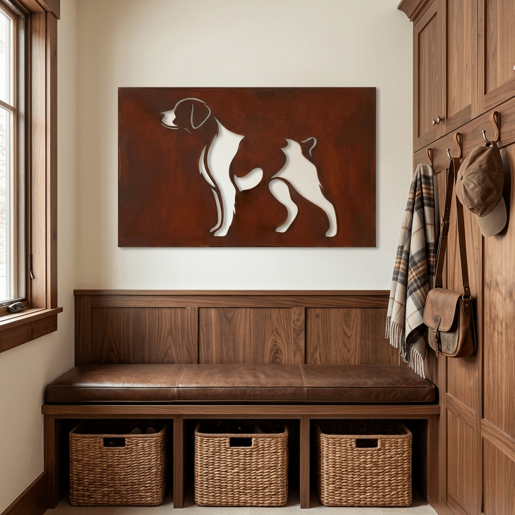 The Fieldmark - Metal Wall Art - Oxide - Anthem Classic