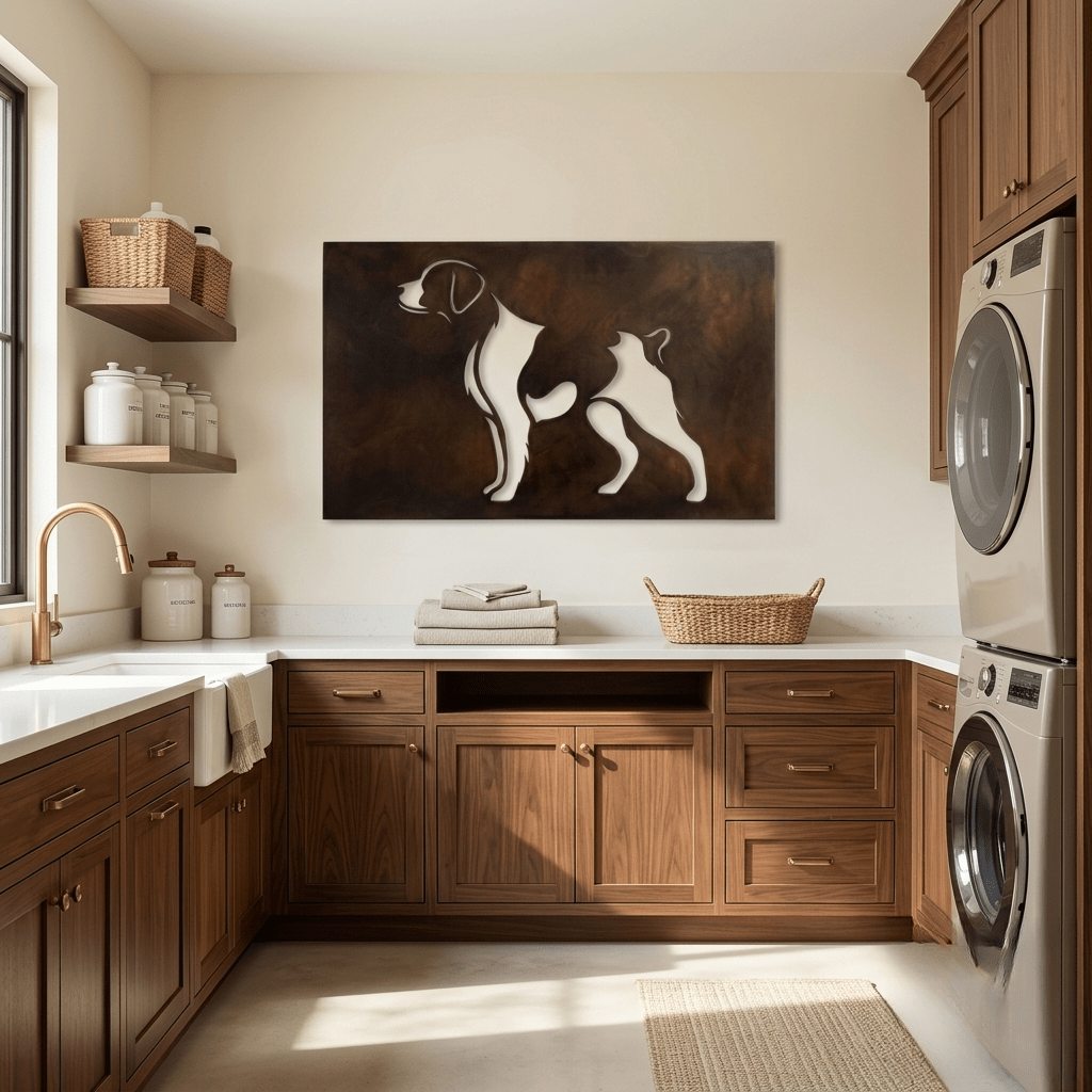 The Fieldmark - Metal Wall Art - Umber - Anthem Classic