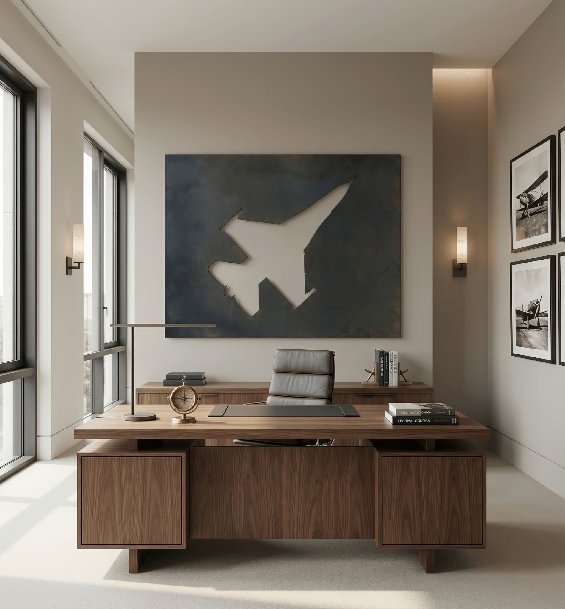 The Fighter Jet - Metal Wall Art - Anthem Classic