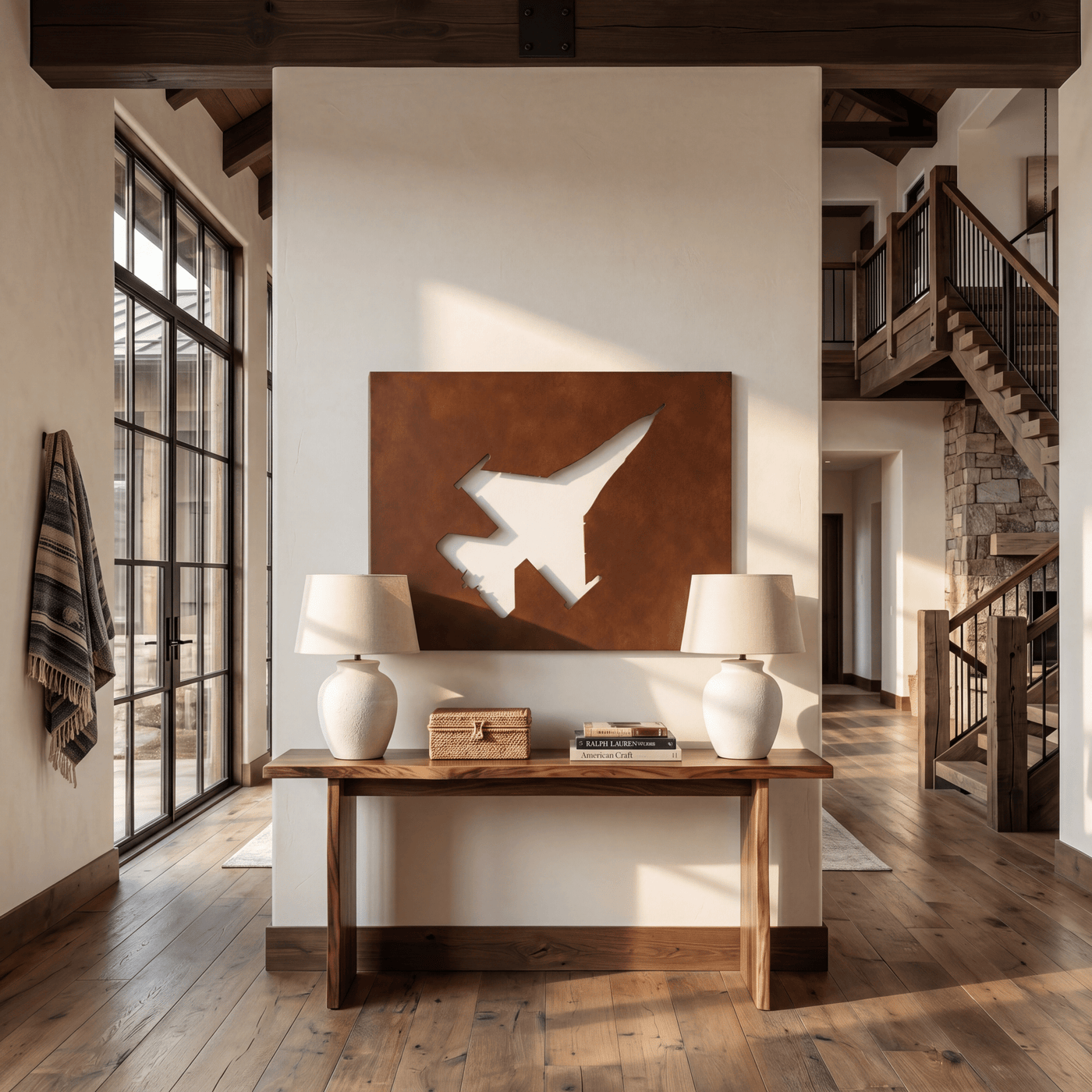The Fighter Jet - Metal Wall Art - Oxide - Anthem Classic