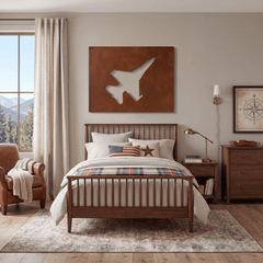 The Fighter Jet - Metal Wall Art - Oxide - Anthem Classic