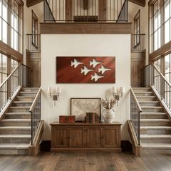 The Fleet - Metal Wall Art - Oxide - Anthem Classic