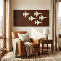 The Fleet - Metal Wall Art - Oxide - Anthem Classic