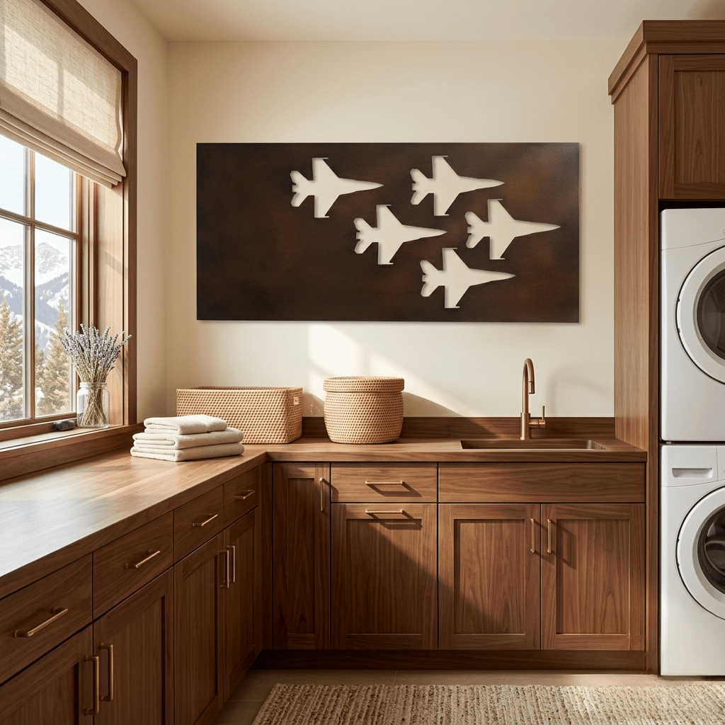 The Fleet - Metal Wall Art - Umber - Anthem Classic