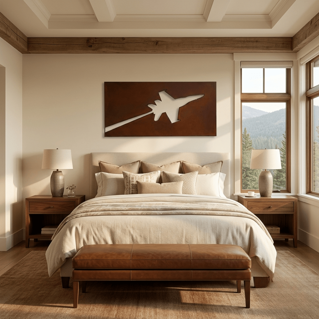 The Flight Path - Metal Wall Art - Oxide - Anthem Classic